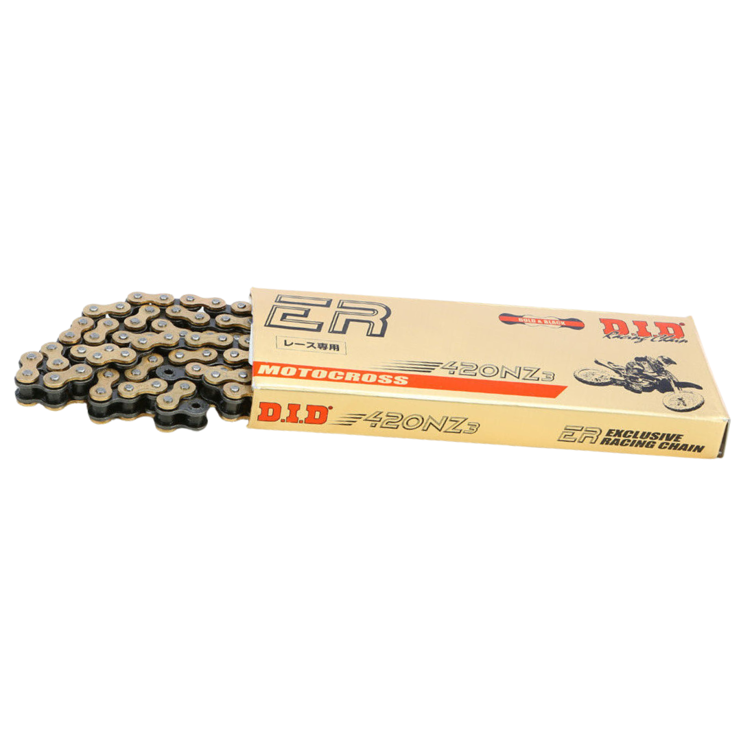 D.I.D SUPER 420NZ3G-120 NON O-RING CHAIN GOLD Drivetrain