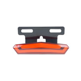 The 79Bike Falcon Pro Rear Light is a red rectangular replacement taillight with a black mounting bracket, displayed against a white background.