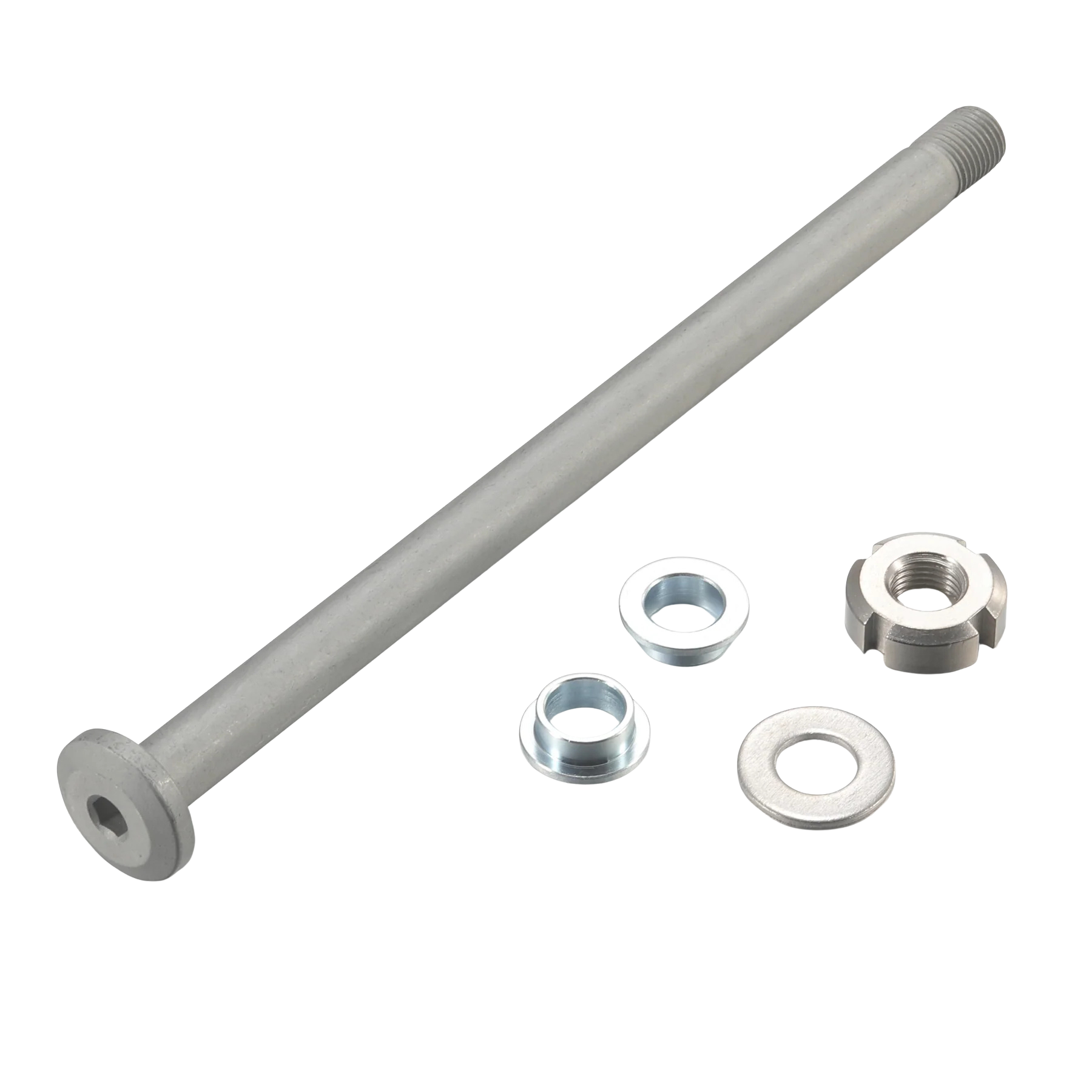 Jackshaft Axle (with1 middle axle,1nut,1 shims,2bushings) - E-Ride Pro