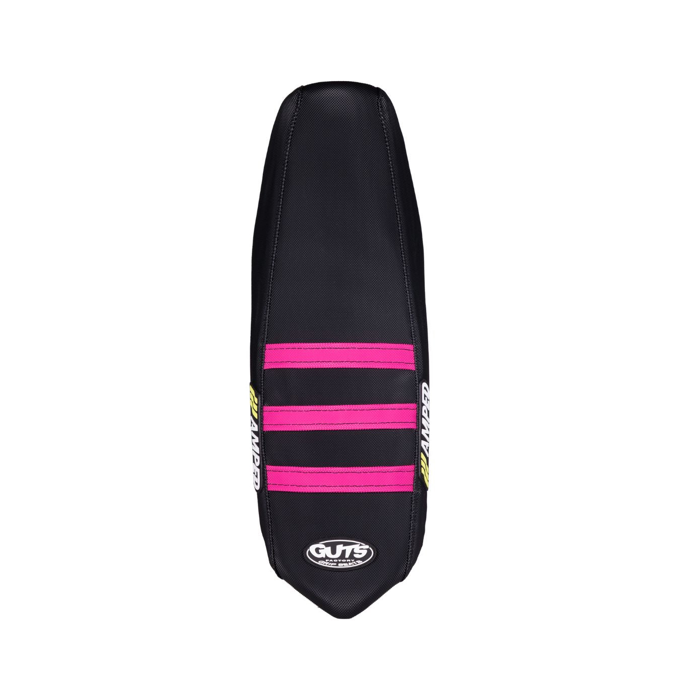GUTS X AMPED RIB SEAT COVER TALARIA STING R MX4 Frame & Body Pink Ribs Black Top