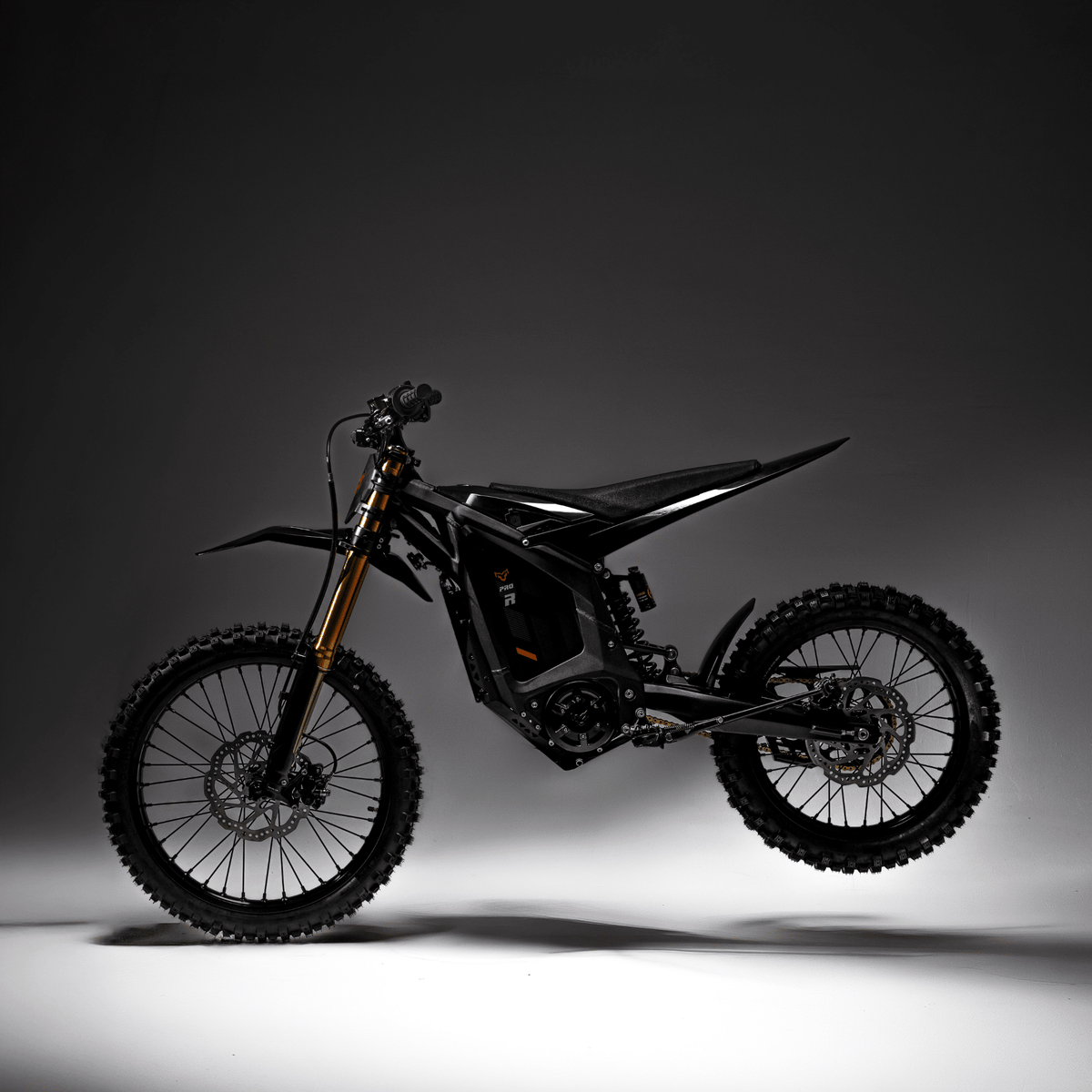 Arctic Leopard XE Pro R electric moto, side profile