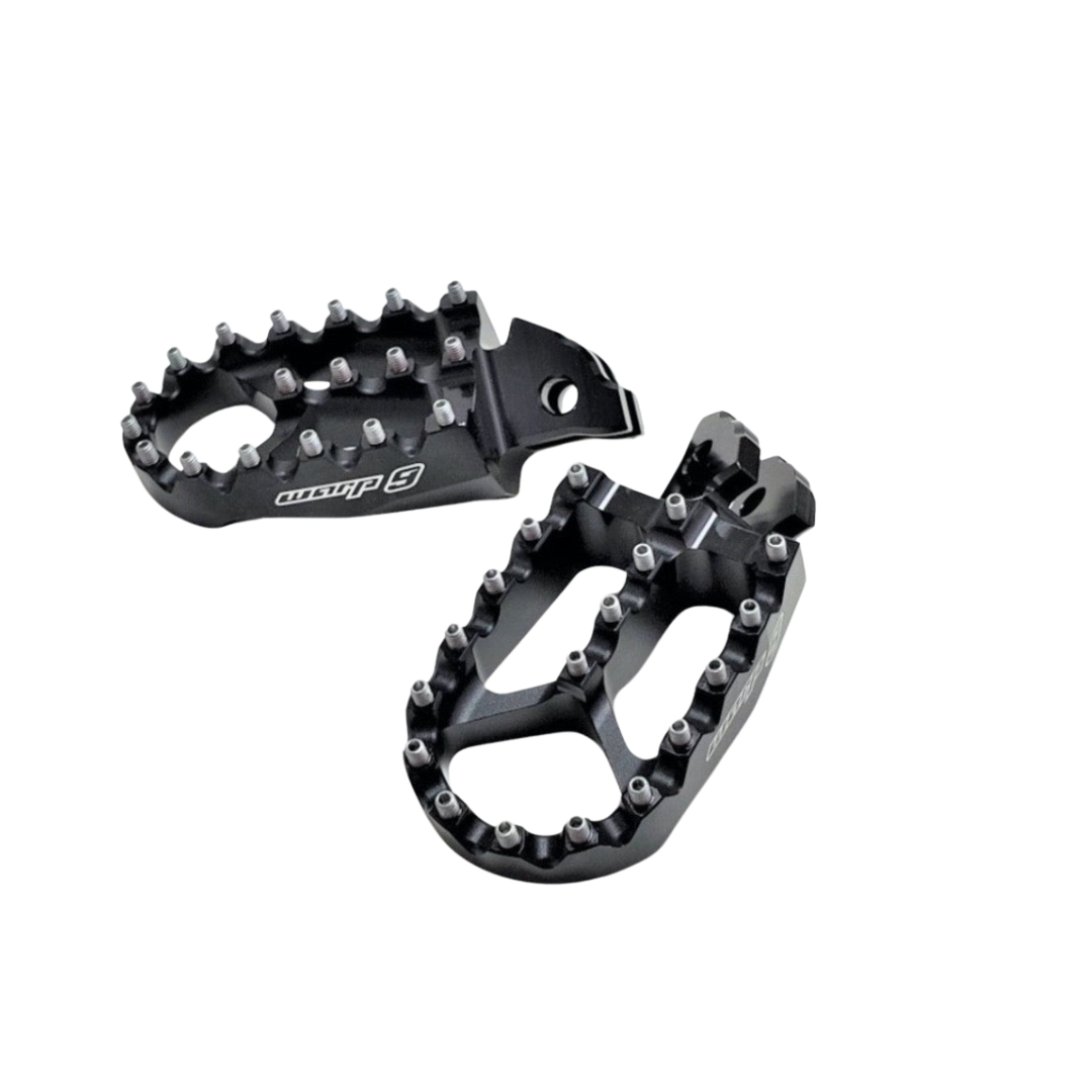 Warp 9 Foot Pegs Foot Controls Black