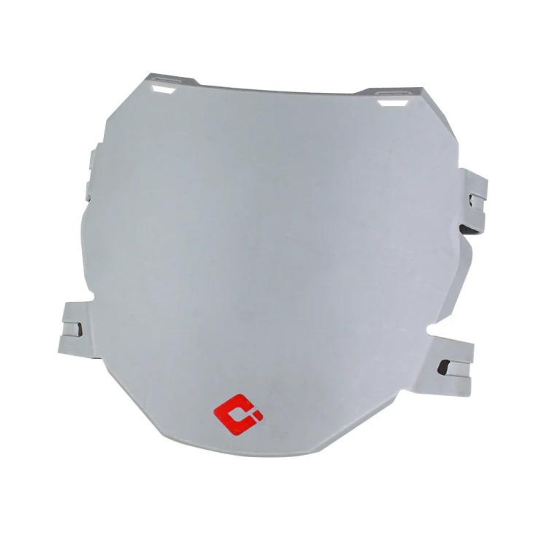 ODI DownHill Number Plate Frame & Body Grey