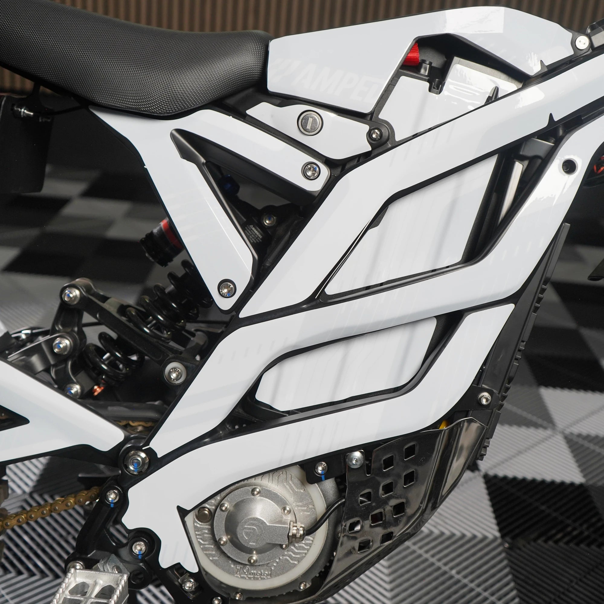 Phantom E-Moto Graphics Kit on 79Bike Falcon