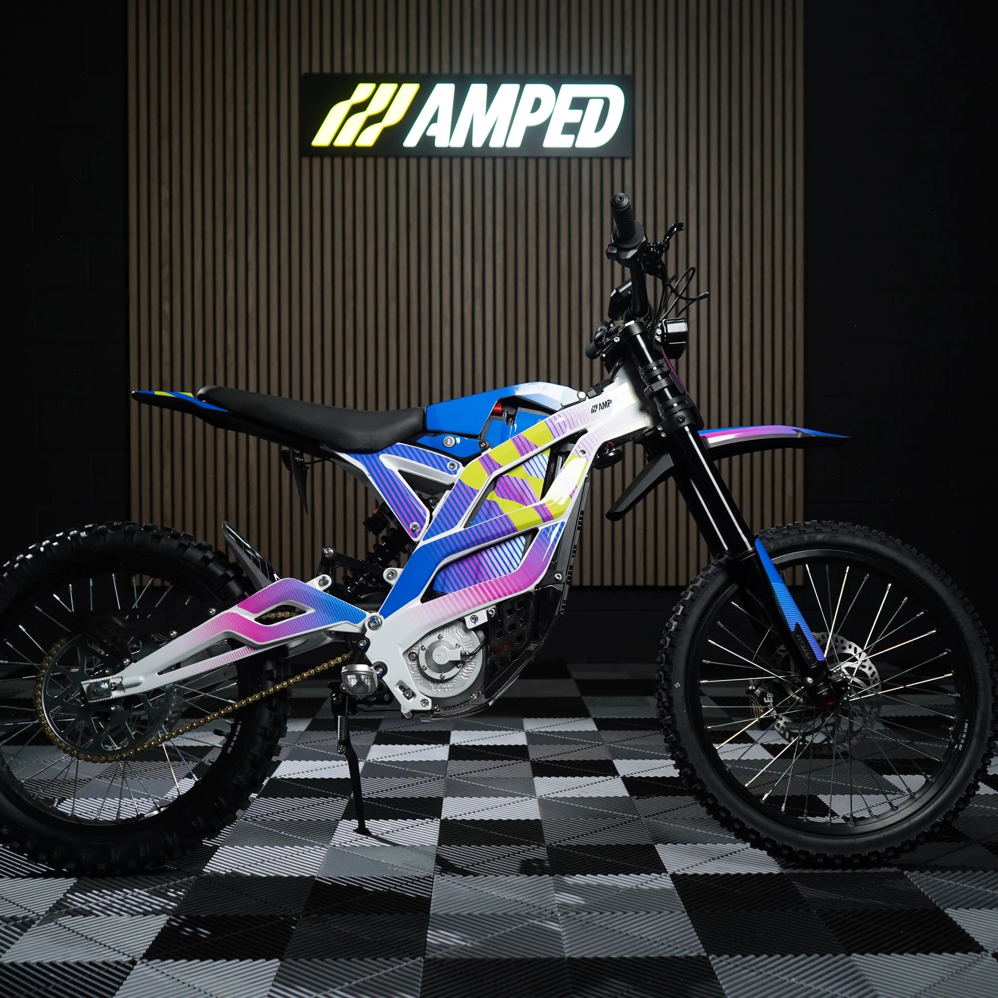 Prism E-Moto Graphics Kit on 79Bike Falcon