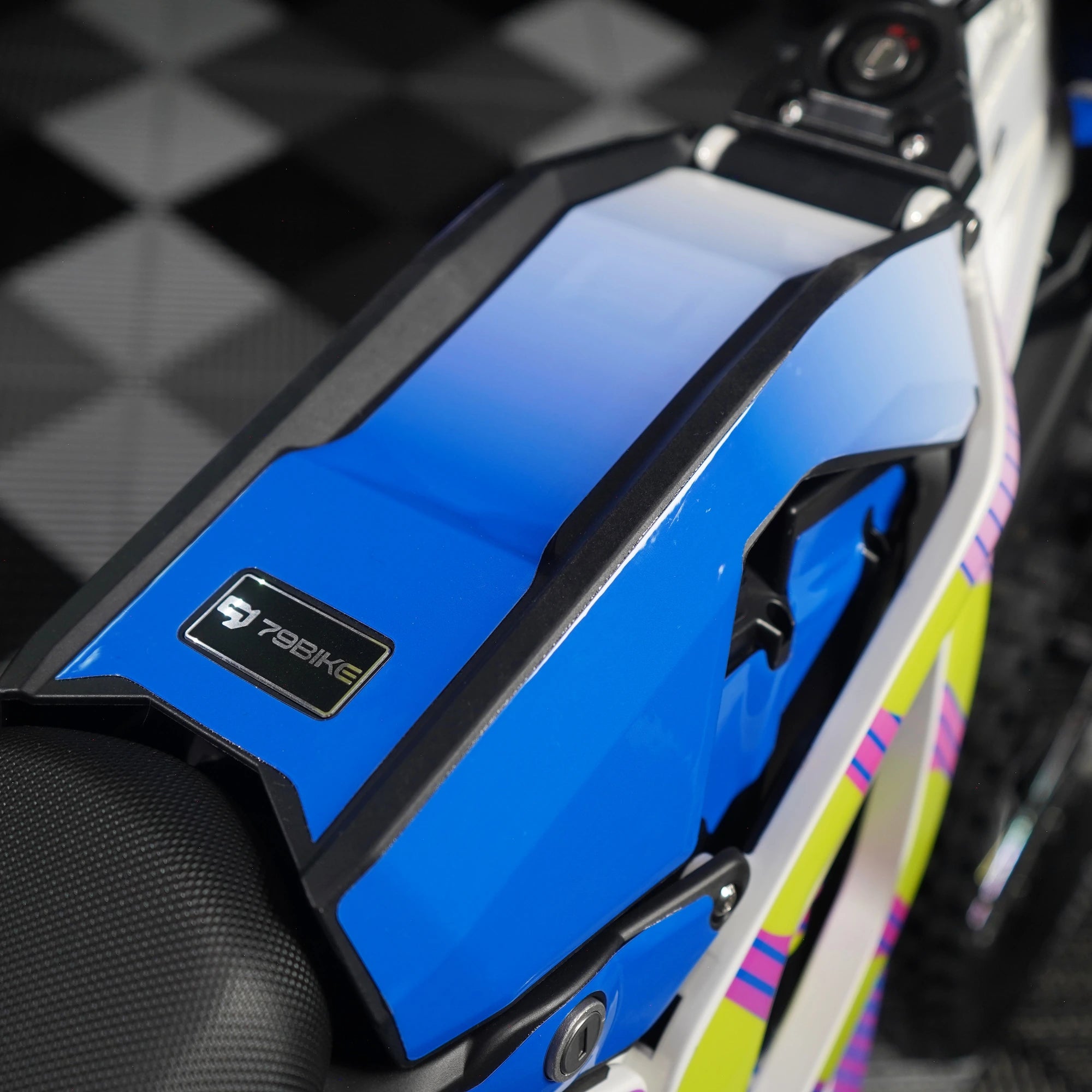 Prism E-Moto Graphics Kit on 79Bike Falcon