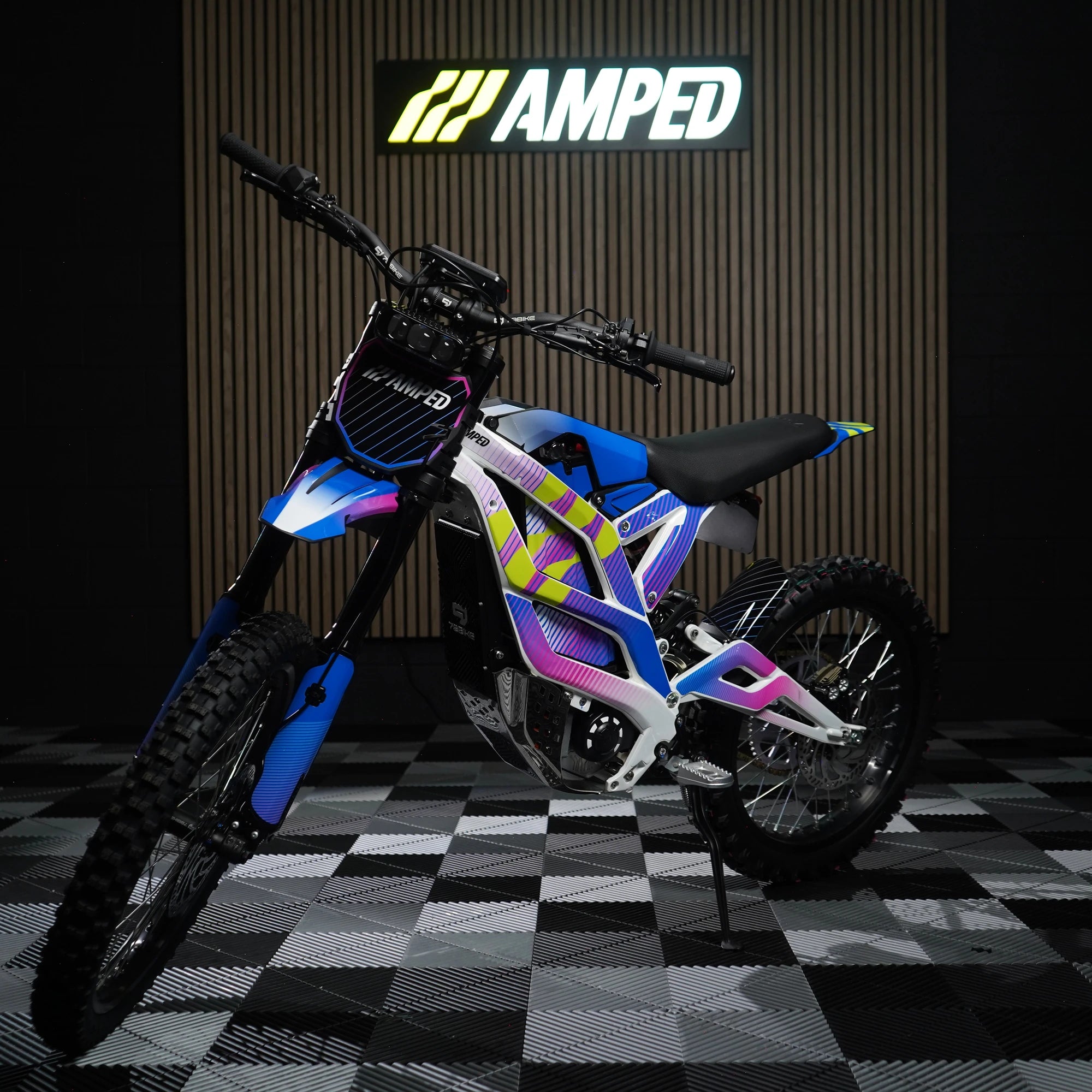Prism E-Moto Graphics Kit on 79Bike Falcon