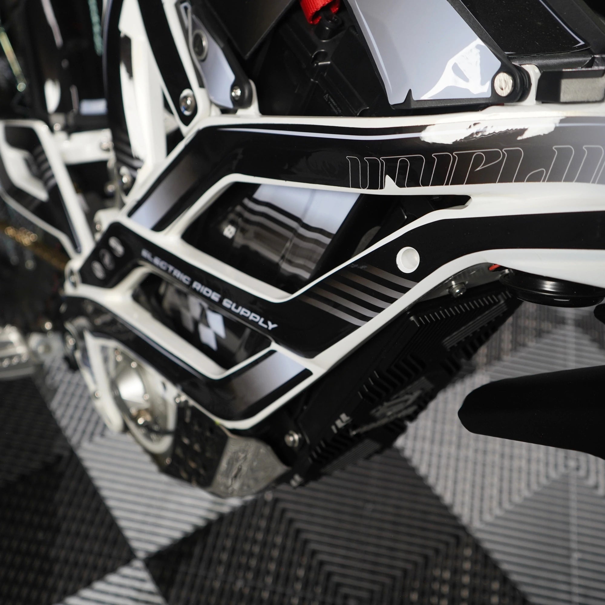 Smoke E-Moto Graphics Kit on 79Bike Falcon