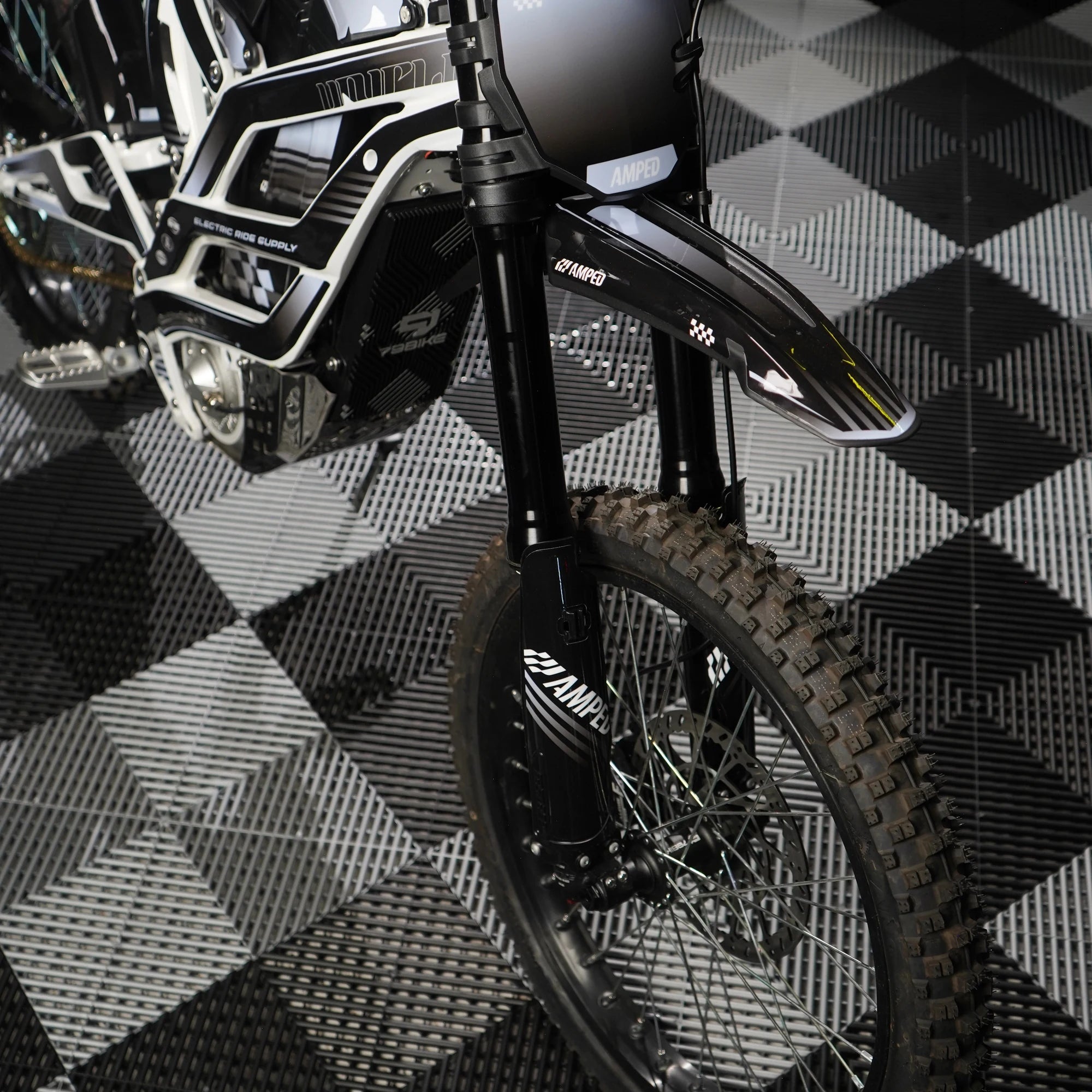 Smoke E-Moto Graphics Kit on 79Bike Falcon