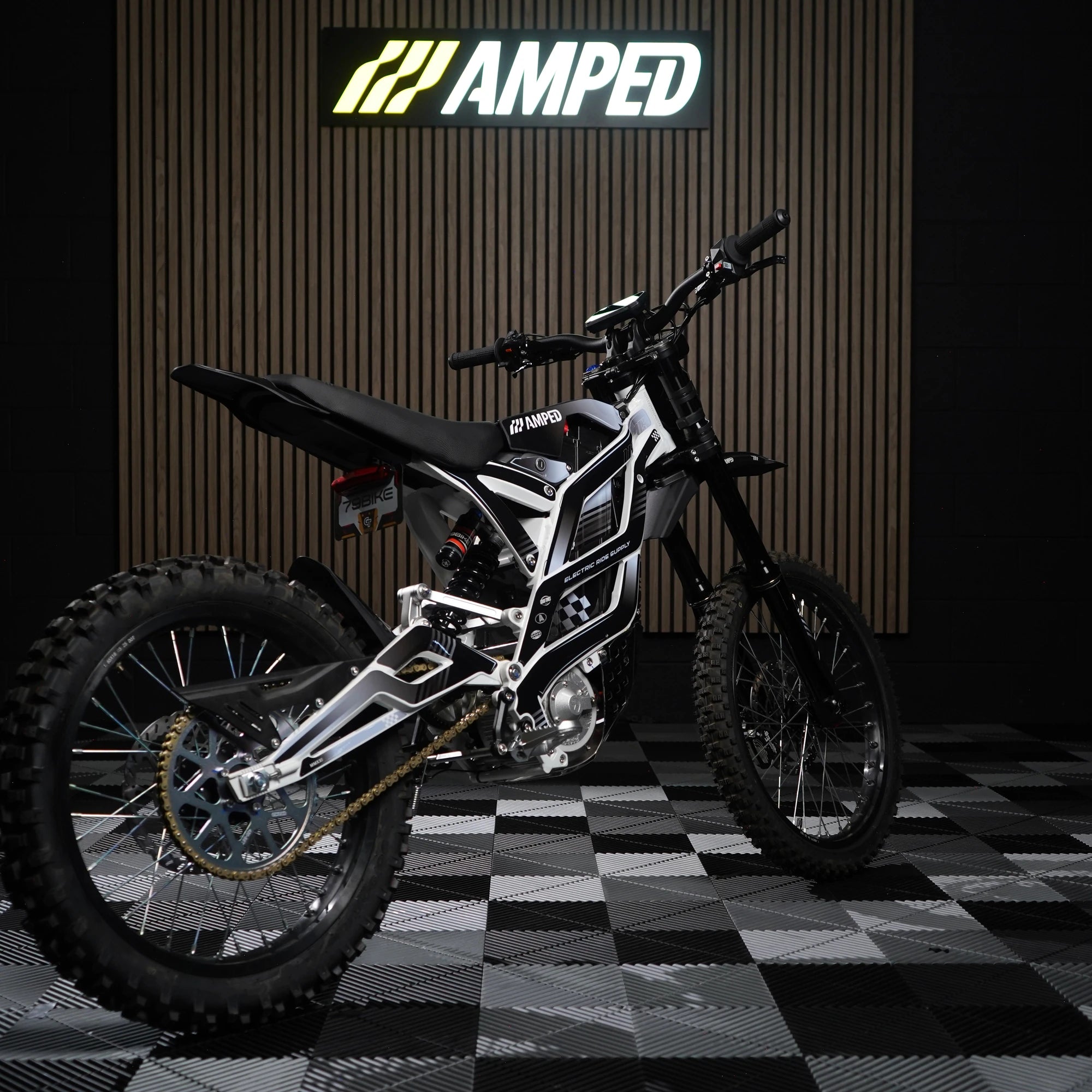 Smoke E-Moto Graphics Kit on 79Bike Falcon