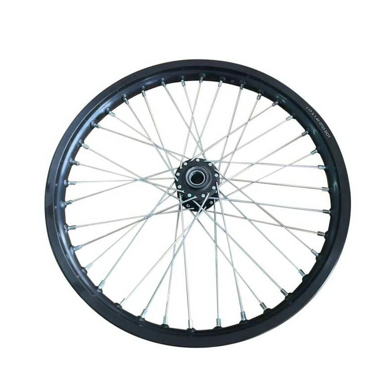 Front Wheel Assembly+rim stripe+Front Wheel Hub Cone Spacer*2 - E-Ride Pro