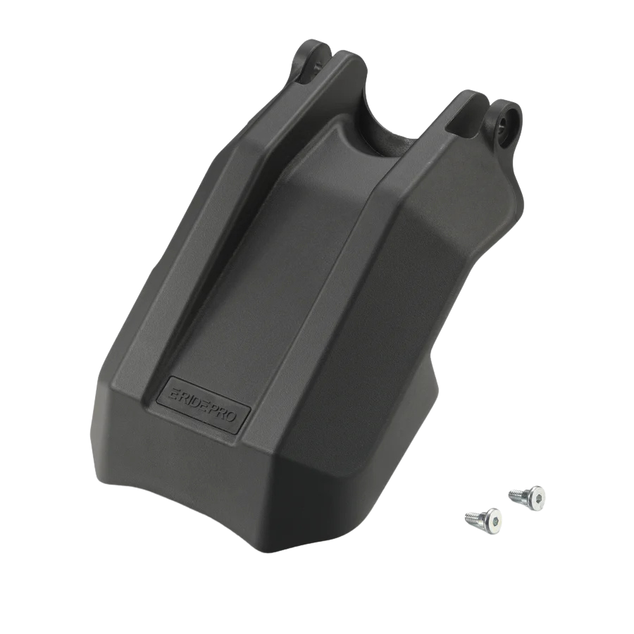 battery door (with latch, rubber block, 4 bolts & 2nuts, brand badge ) - E-Ride Pro