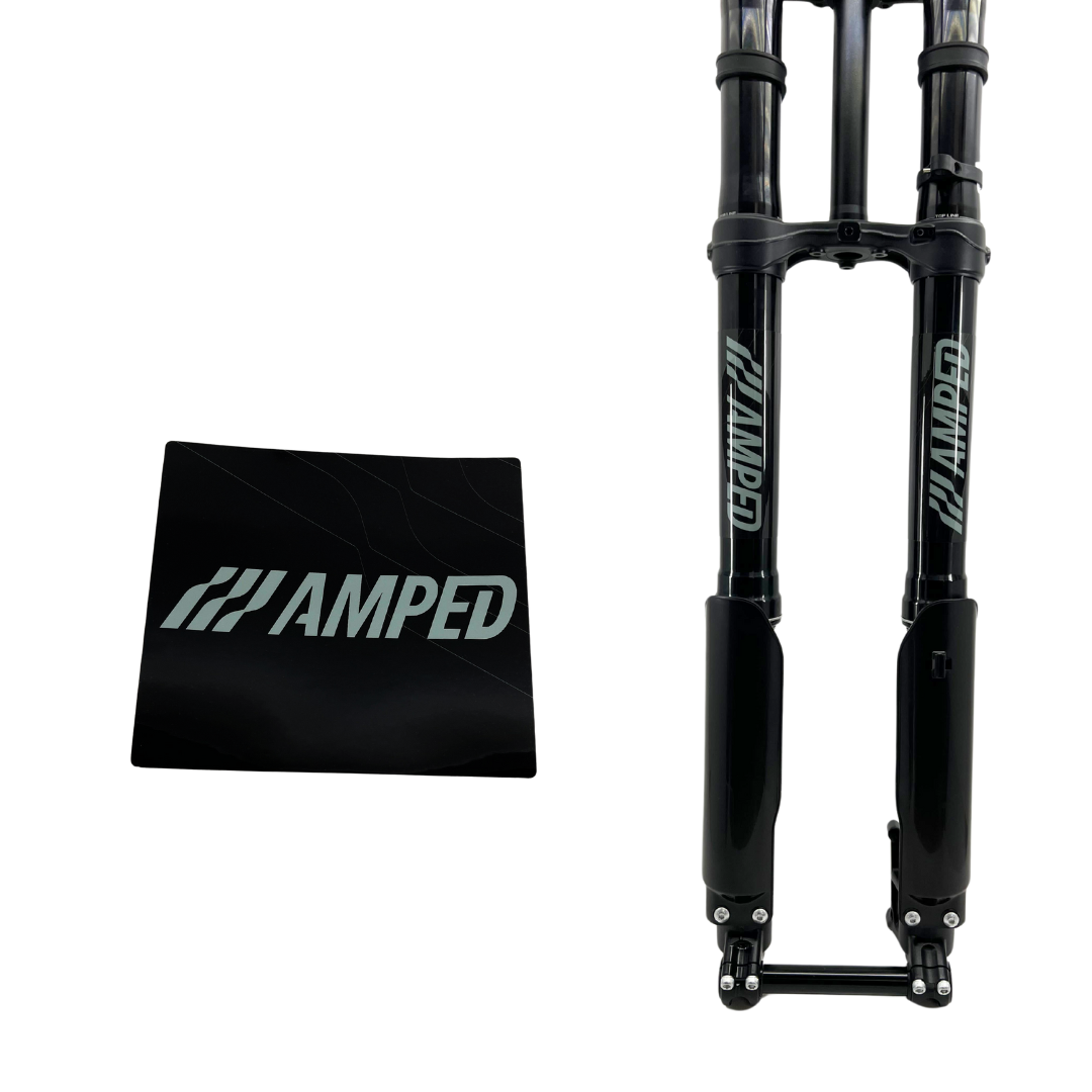 AMPED FORK TUBE PROTECTIVE GRAPHIC STICKERS Suspension   