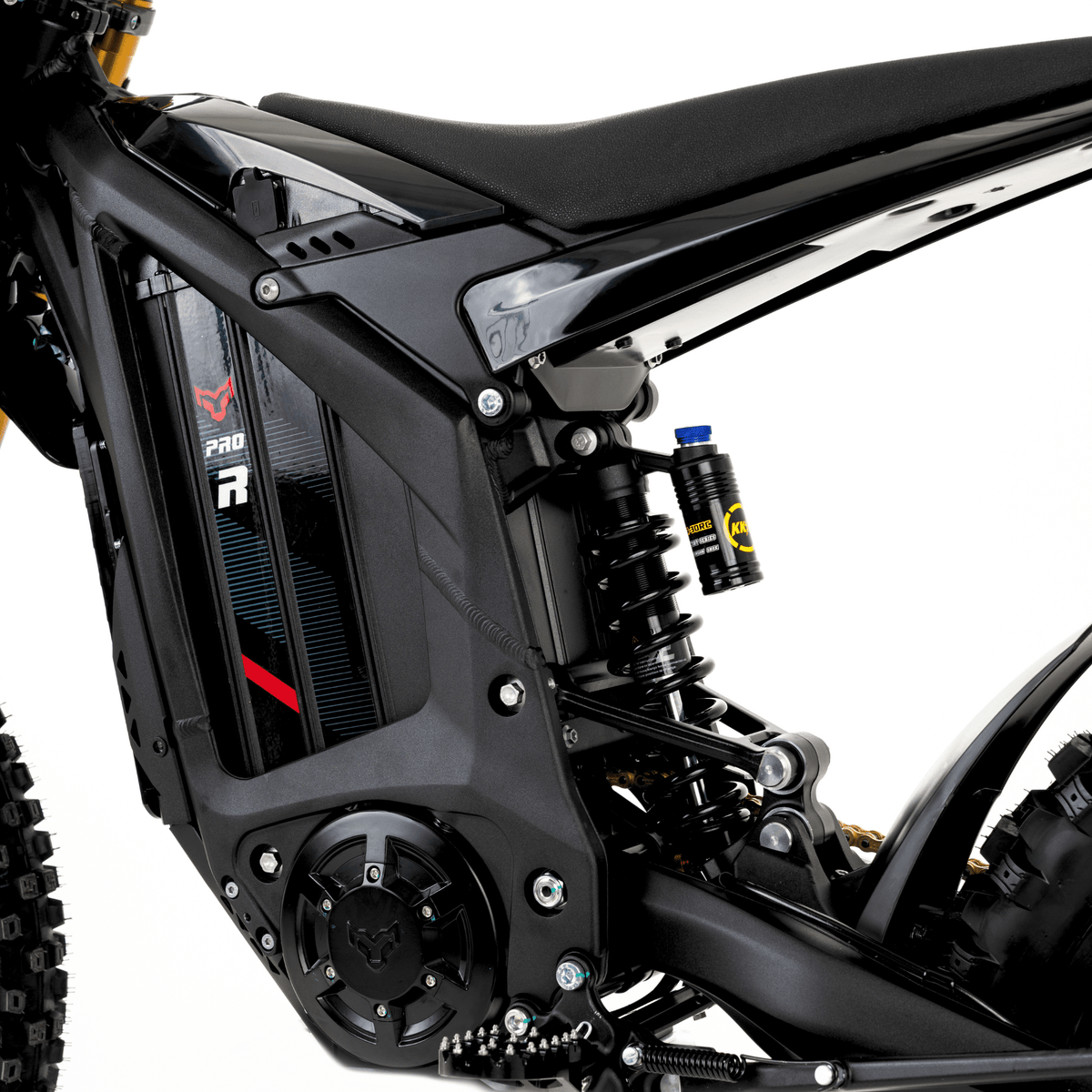 Arctic Leopard XE Pro R electric moto, detail