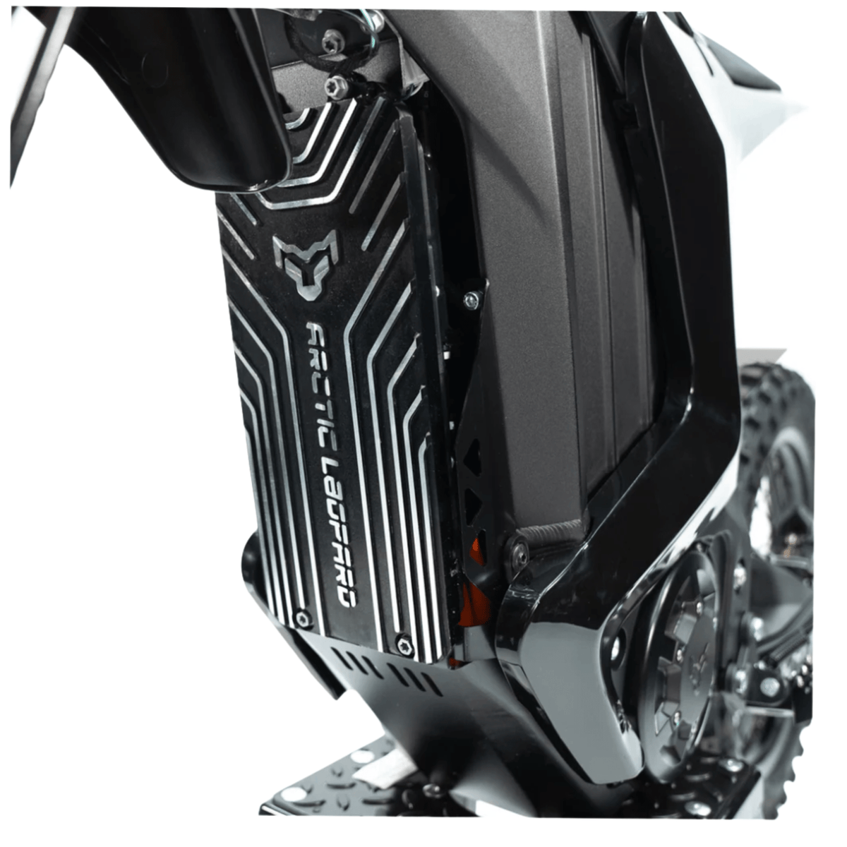 Arctic Leopard XE Pro S Enduro electric dirt bike, detail