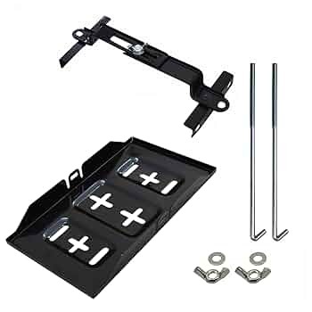 Left &Right side battery support (with 6 screws) - E-Ride Pro