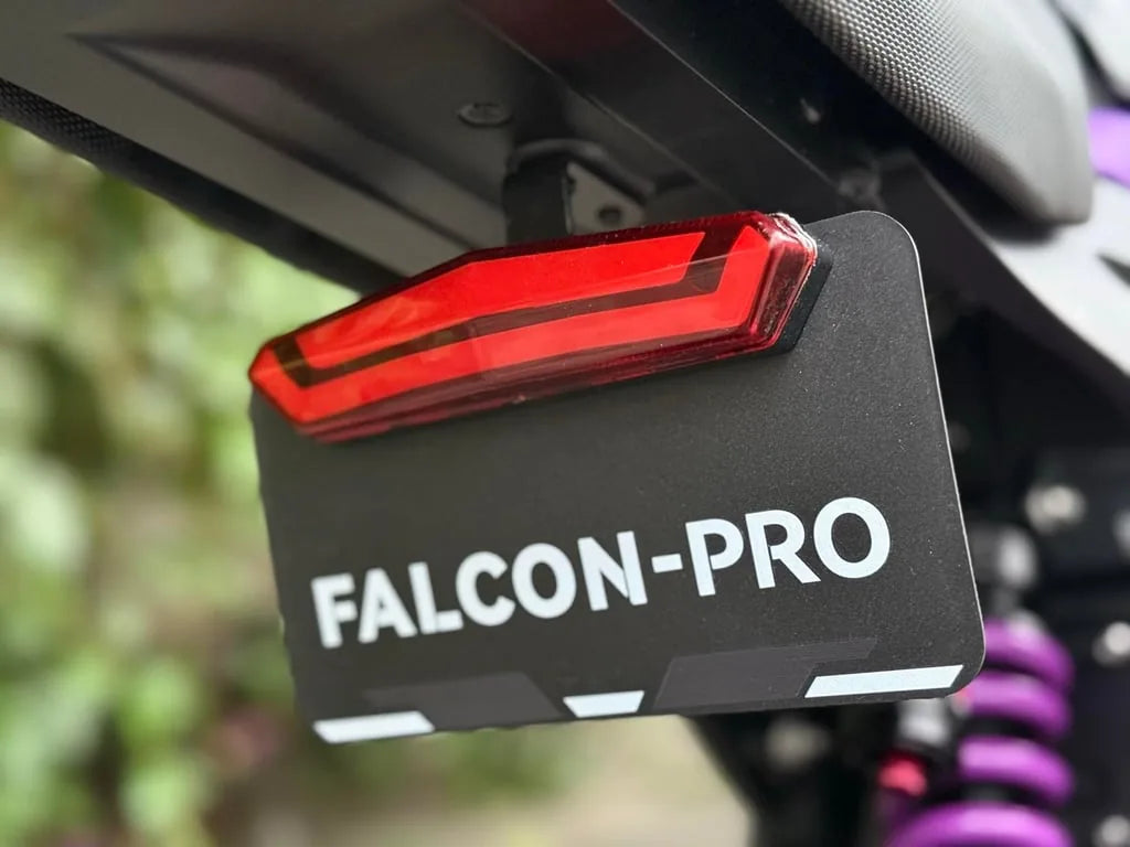 79Bike Falcon Pro detail taillight plate