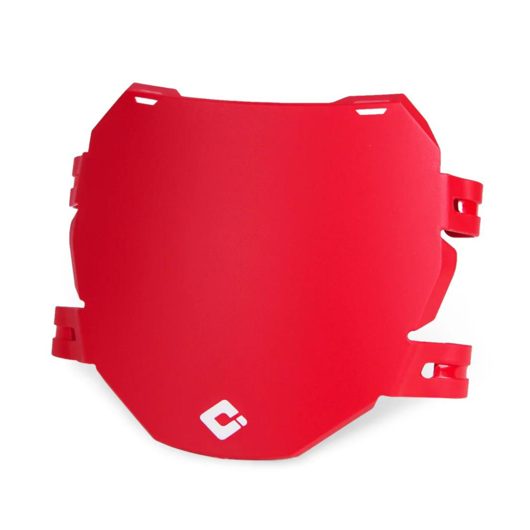 ODI DownHill Number Plate Frame & Body Red  