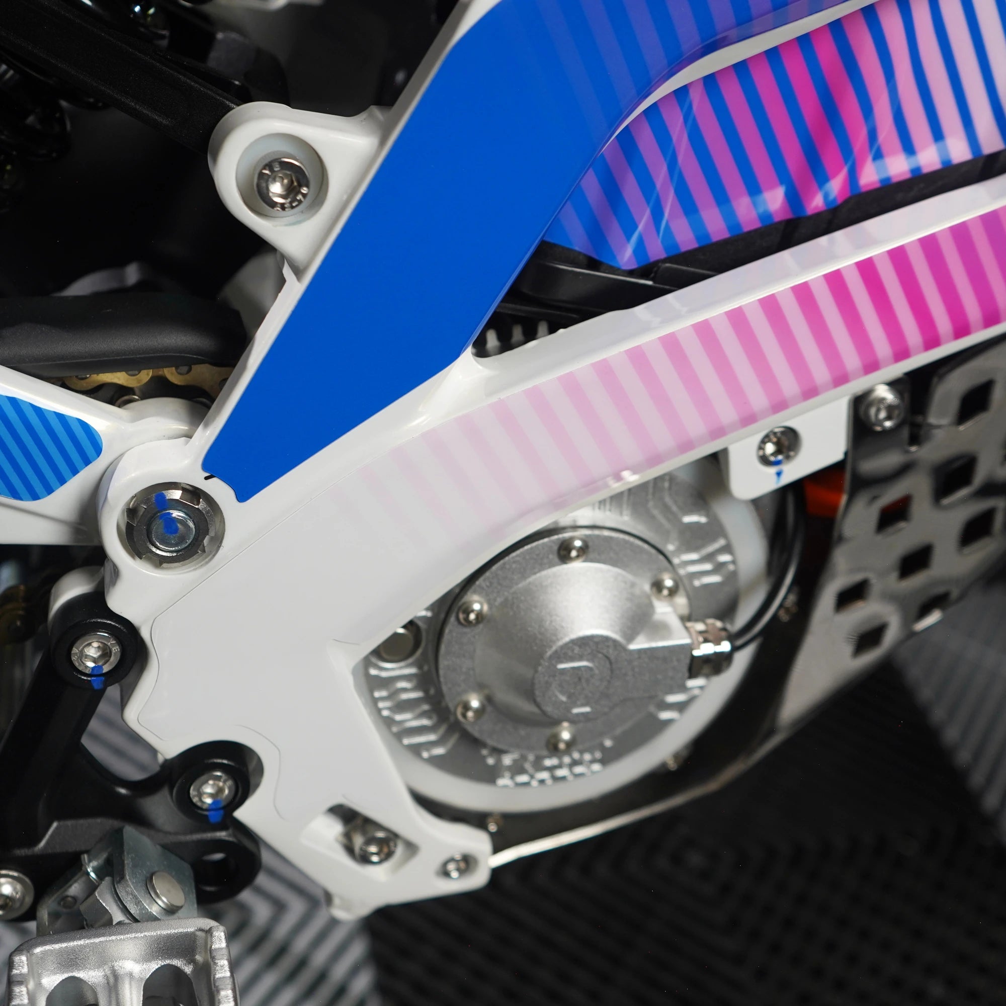 Prism E-Moto Graphics Kit on 79Bike Falcon