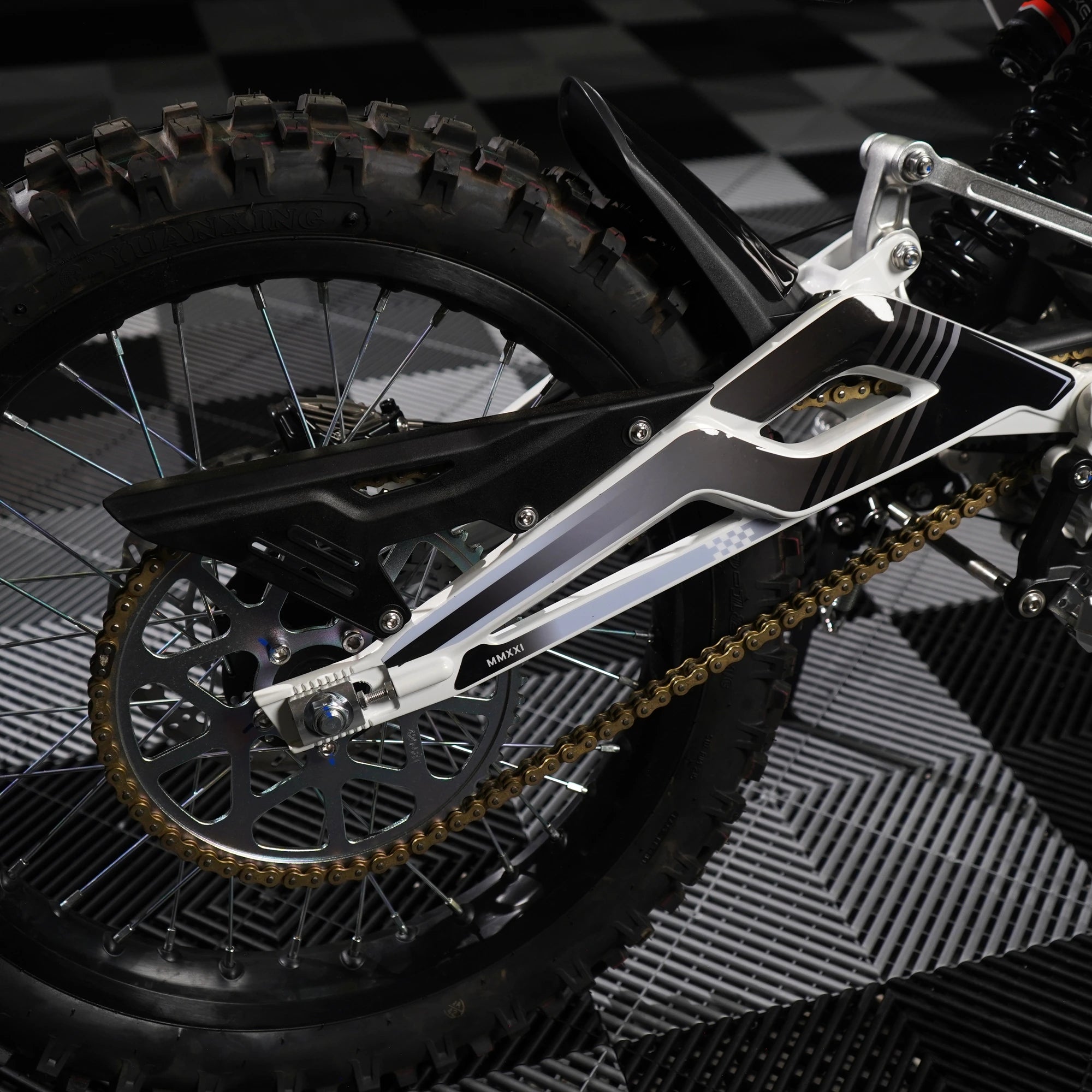 Smoke E-Moto Graphics Kit on 79Bike Falcon