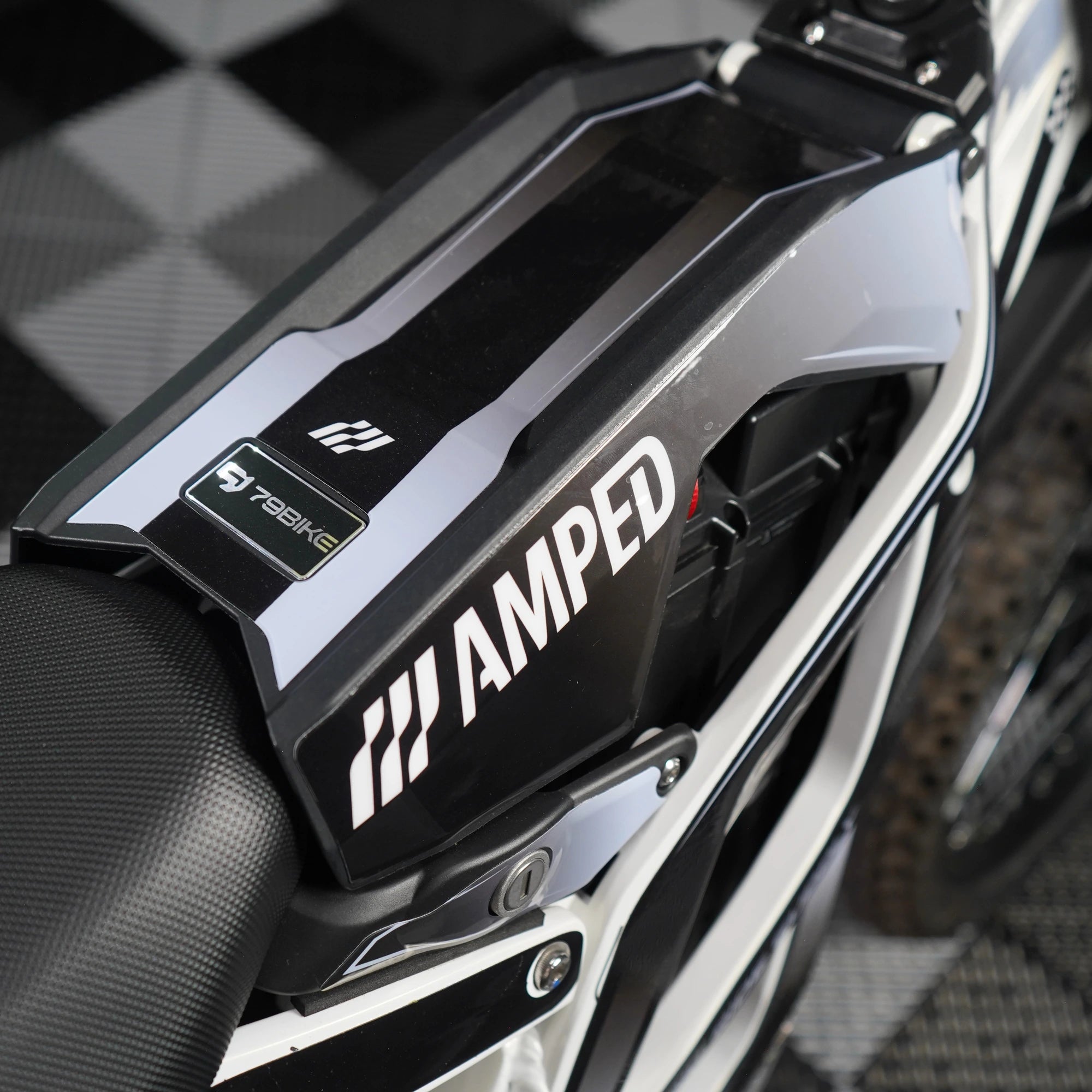 Smoke E-Moto Graphics Kit on 79Bike Falcon