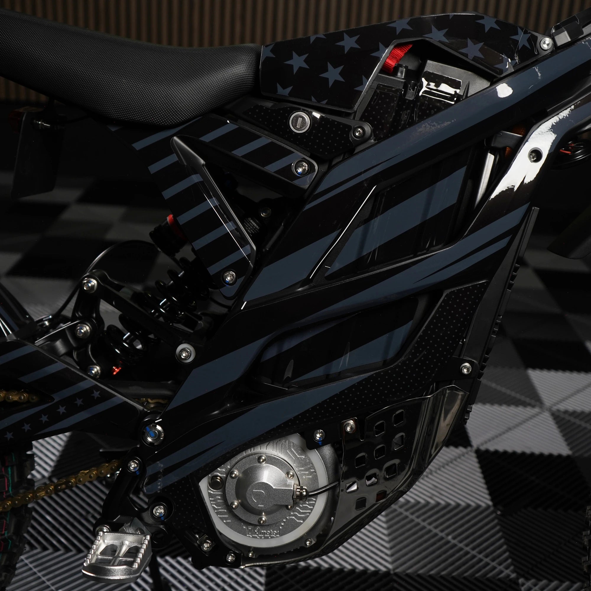 Stealth E-Moto Graphics Kit on 79Bike Falcon