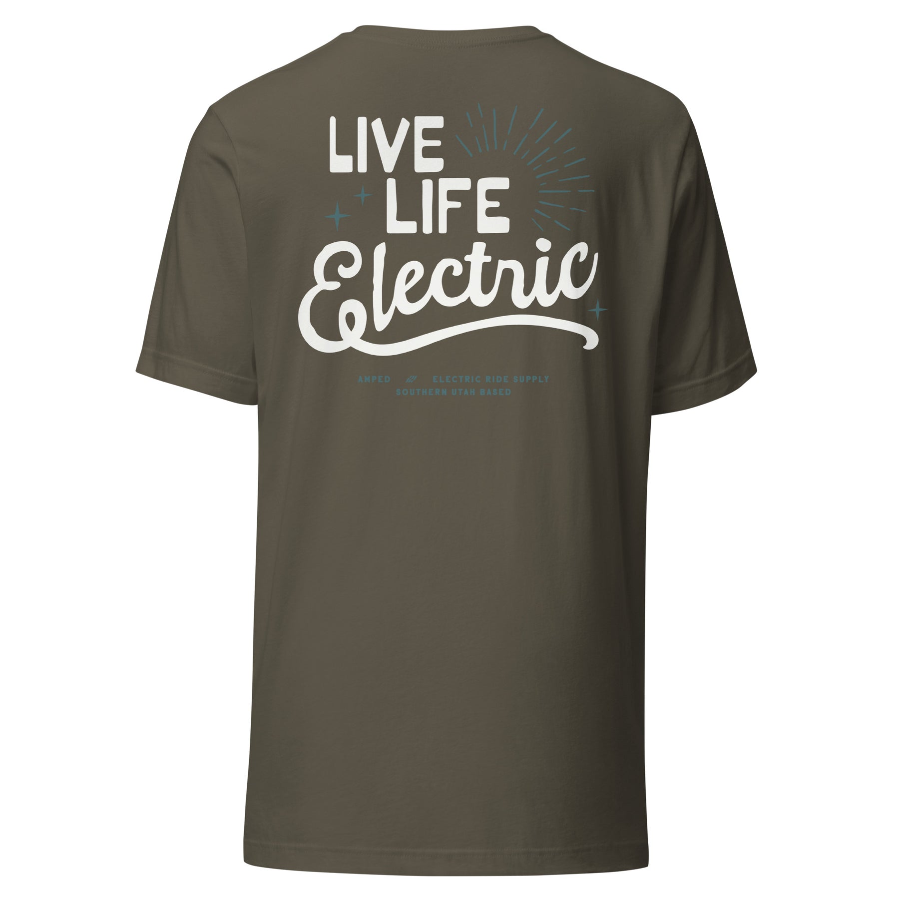 The Live Life Electric Tee 2 Apparel   