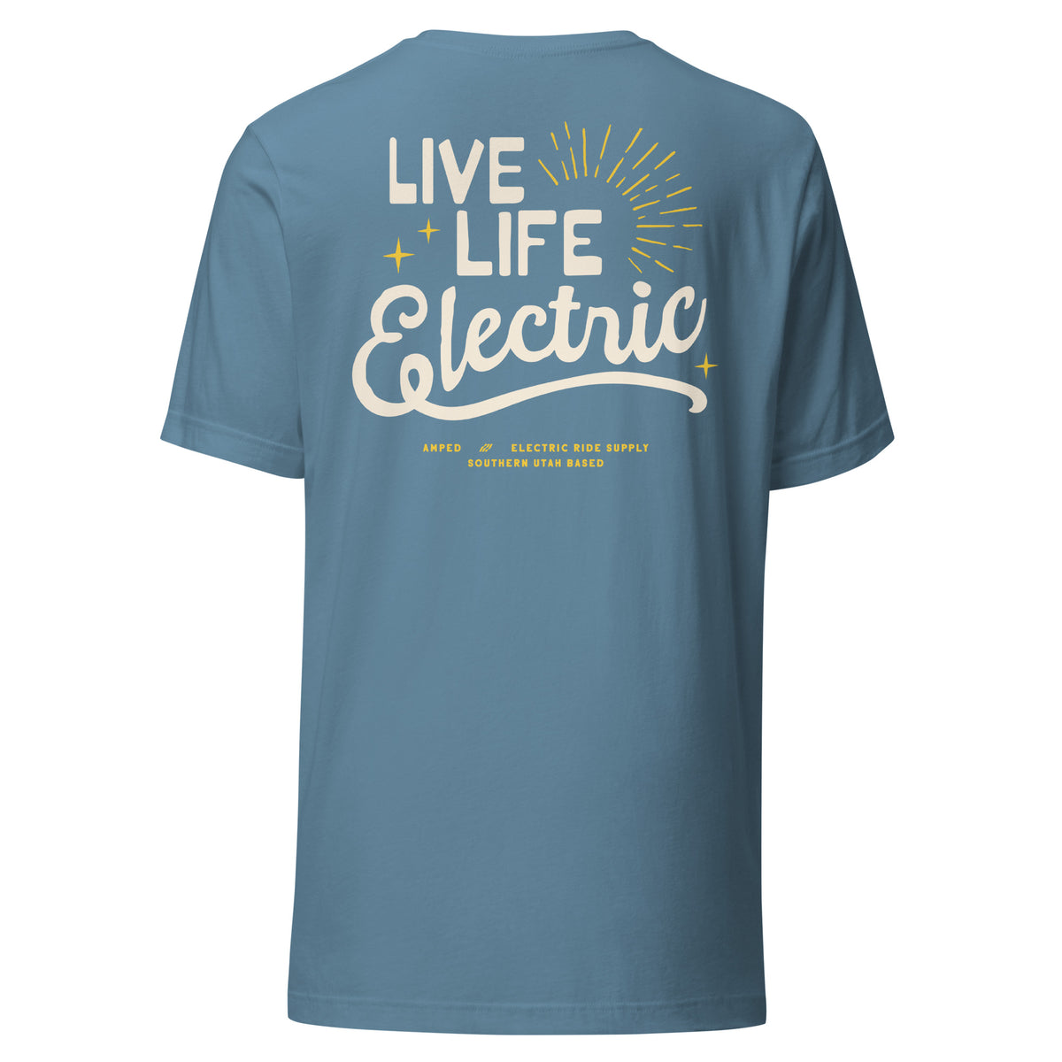 The Live Life Electric Tee Apparel   